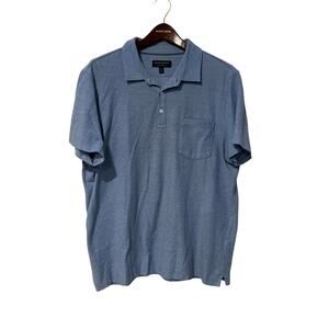 Banana Republic, Blue golf shirt with pocket, Size L, KB300